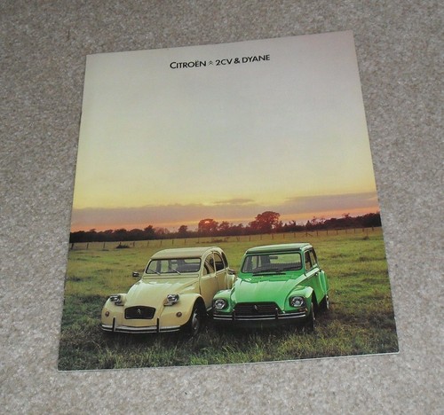 Citroen 2cv dyane prospekt - &,