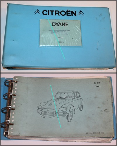 Citroen dyane werkstatt - dyane, "