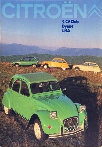 Citroen 2cv und dyane - citroen,