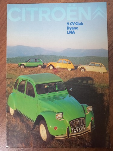 Citroen 2cv club dyane lnw - citroen,