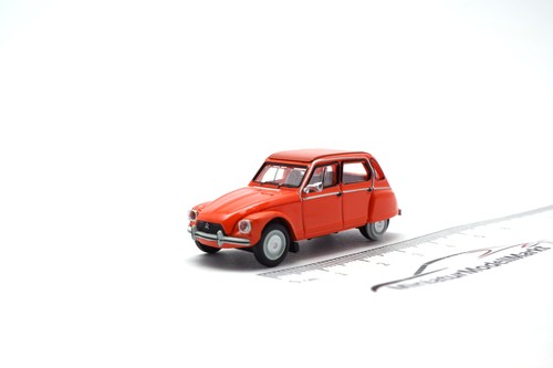 Citroen dyane orange 1976 - citroen,