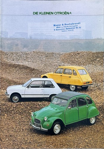 Citroen 2cv und dyane - 2cv,