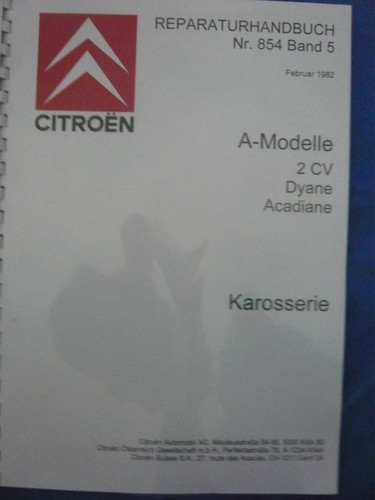 Citrön reparaturhandbuch cv - citrön,