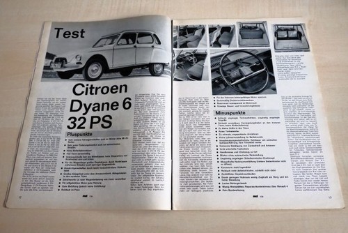 Mot 1970 citroen dyane - citroen,