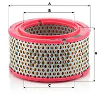 Luftfilter filtereinsatz - luftfilter, c