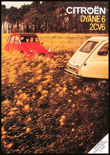 Citroen dyane 2cv6 prospekt - citroen, 6,