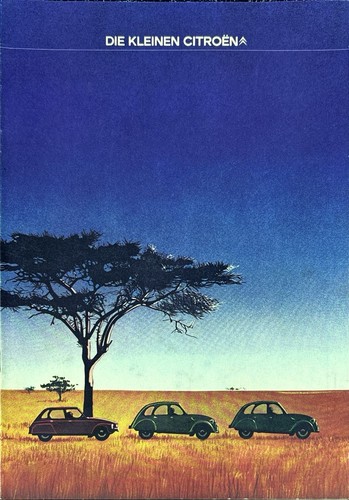 Citroen 2cv und dyane prospekt - citroen,